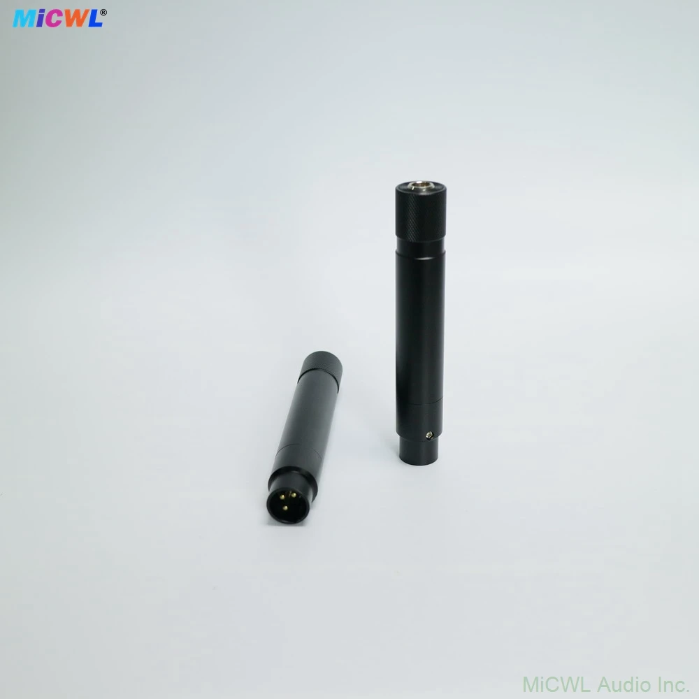 Mini adaptador TA4F TQG de 4 pines a XLR de 3 pines para auriculares Shure, micrófono Lavalier, adaptador mezclador de cámara, batería AA, alimentación de 1,5 V