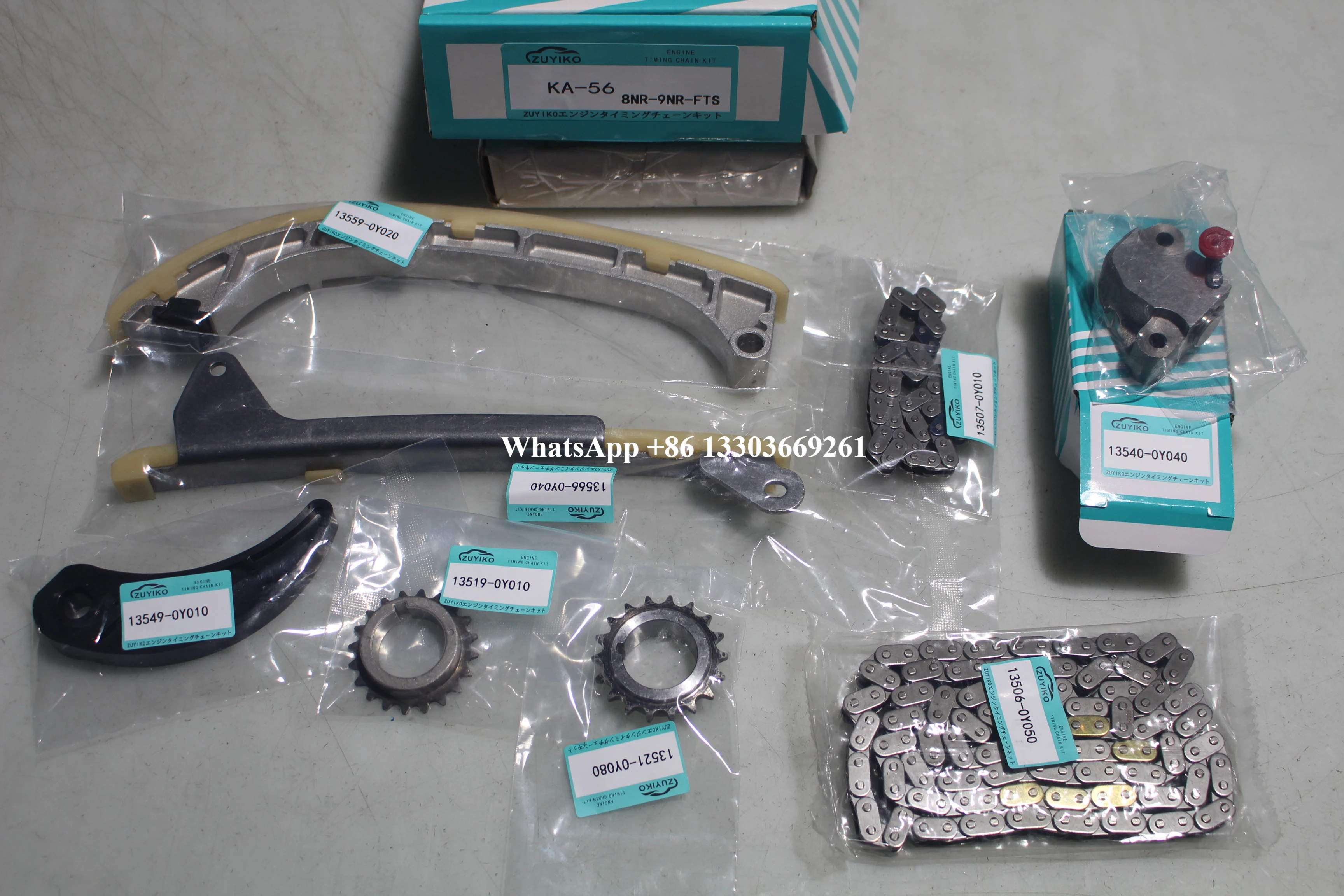 

8NR-FTS 9NR-FTS 8NR 9NR TIMING CHAIN KIT FOR TOYOTA 8nr-fts 9nr-fts 8nr 9nr engine timing chain set 13506-0Y050 KA-56