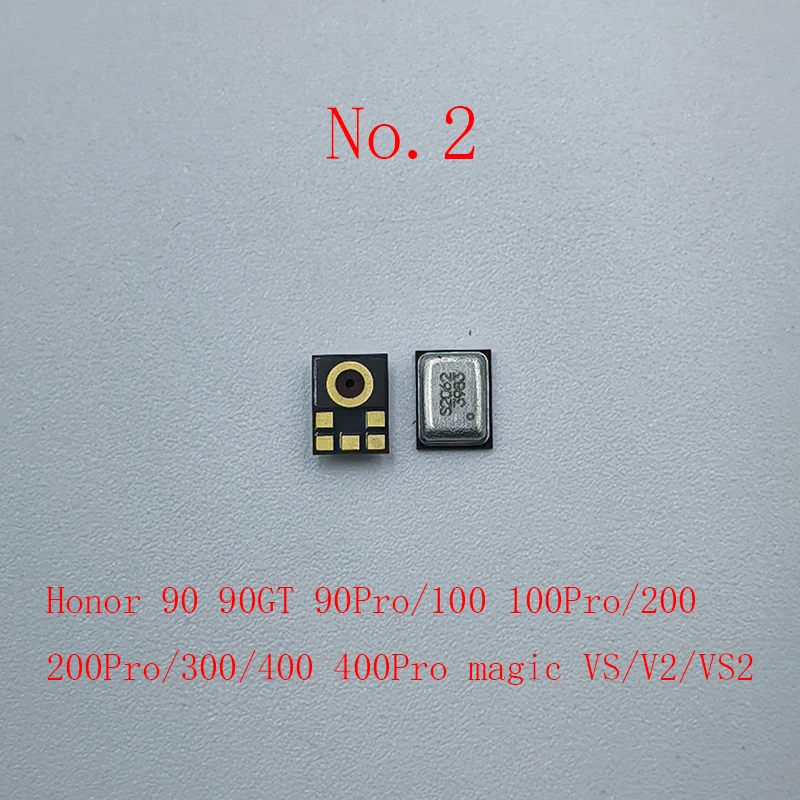 5-20 قطعة مكبر صوت داخلي لـ Honor 90 90GT 90 Pro/100/200/300/400 400Pro X9C X70 Magic VS/V2/VS2 جهاز إرسال الميكروفون