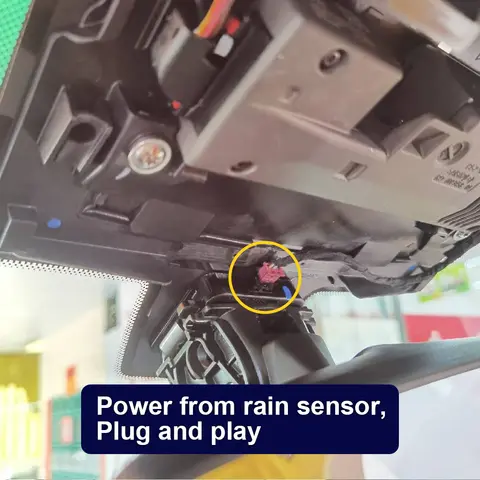 Fitcamx 4K Dash Cam for 2025 BMW MINI Cooper/Cooper S/Hatchback/Electric EV, OEM Look Car Camera ,WiFi APP Control, Easy Install