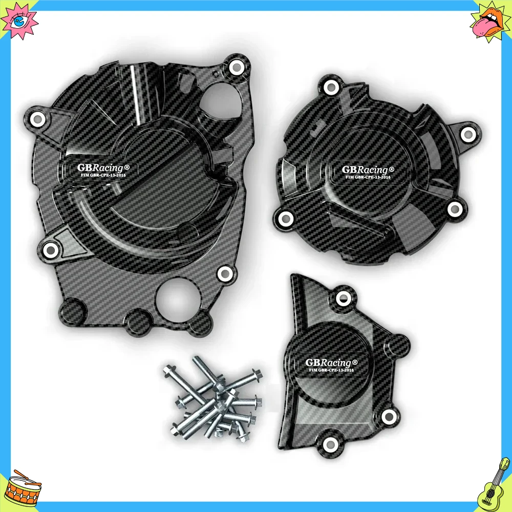 

Для Kawasaki NINJA ZX-25R 2020-2024 ZX-4R ZX-4RR 2023-2024 Защитная крышка двигателя