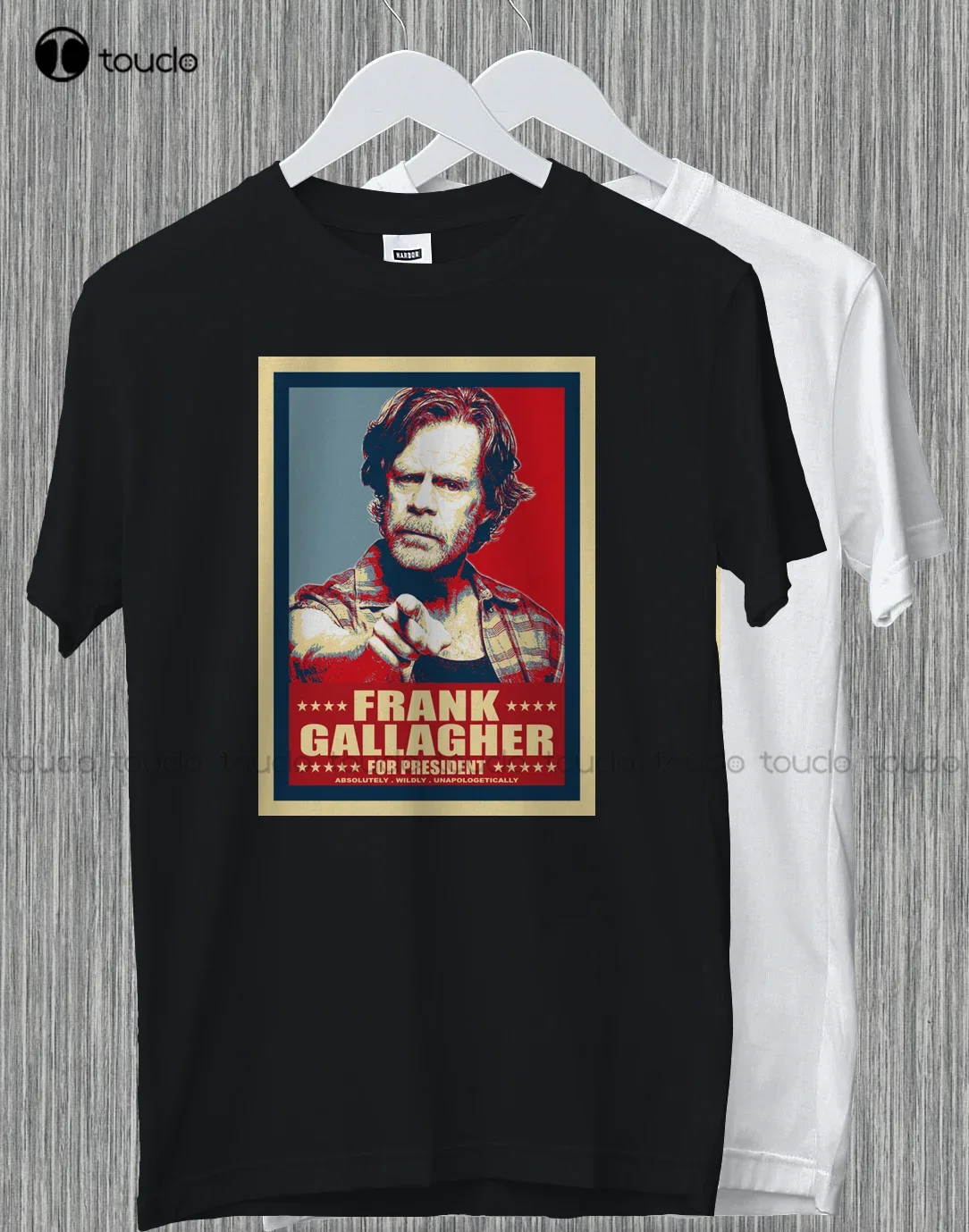 فرانك ويليام ميسي غالاغر للرئيس مضحك هدية تي شيرت Shameles المسلسلات التلفزيونية الفتيات قمصان مخصصة الكبار في سن المراهقة للجنسين Xs-5Xl #1