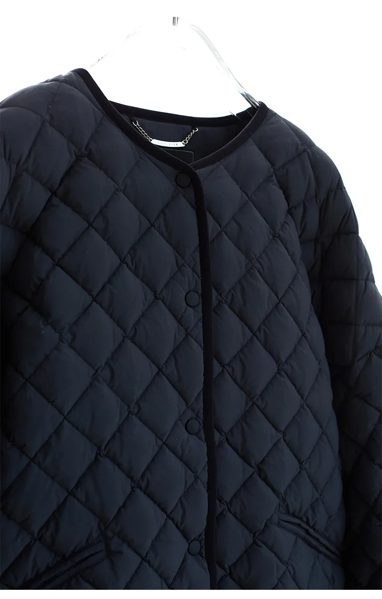 Large-Scale Turtle Back Style 90% White Duck down Lightweight Classic Quilted Pattern down Jacket 2025 Autumn Winter New Top