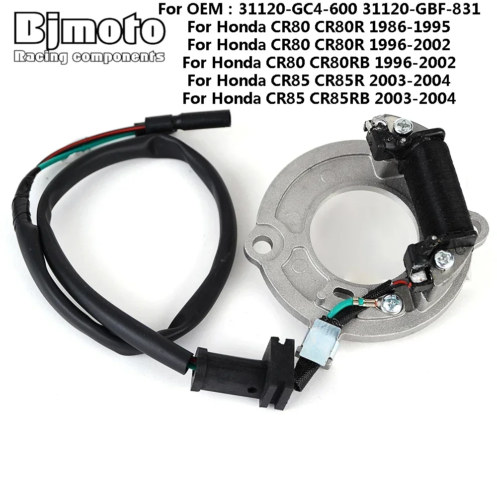 

Motorcycle Generator Stator Coil For Honda CR80 CR80R 1986-2002 CR80RB 1996-2002 CR85 CR85R CR85RB 2003-2004