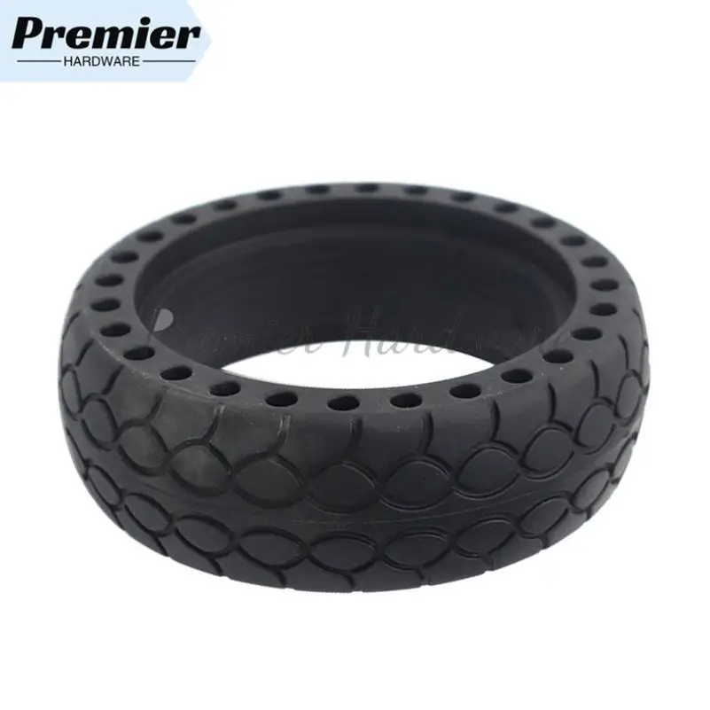 Moyeu arrière de roue de Scooter 5.5 pouces pour Xiaomi Mijia M365 PRO, pneus solides d'amortissement, pneus creux Non pneumatiques en nid d'abeille