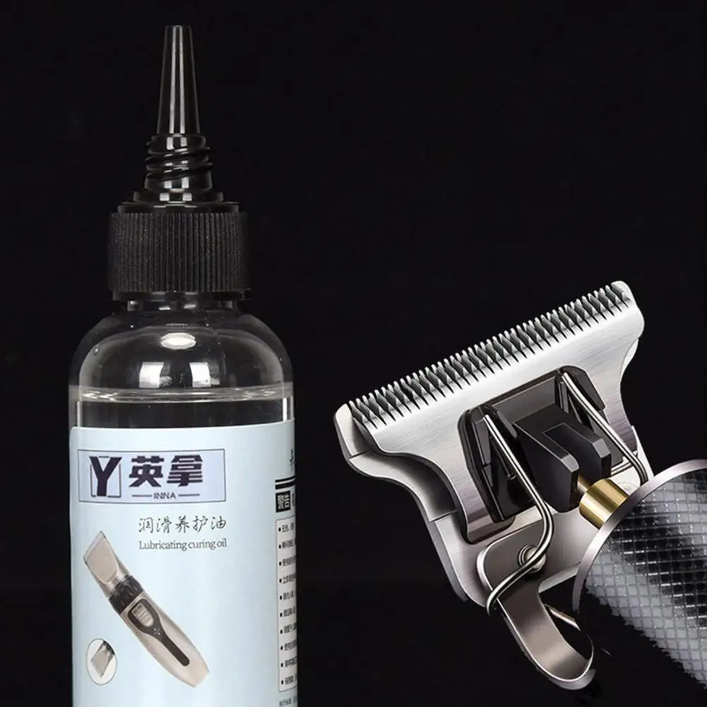 1PC 100ml Electric Push Shaving Maintenance Hair Oil Trimmer Oil ANTI-Rusting Lubricant Hair Sewing Salon V1Q9