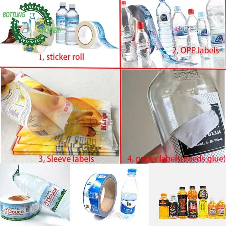 automatic perfume laundry detergent Hand Sanitizer flat bottle cover lid self adhesive labeler labelling hines view 5