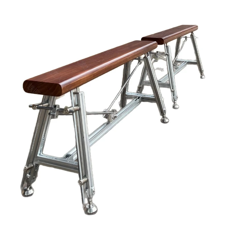 Birch Ocean Panel Aluminum Profile Long Stool Sofa Bench