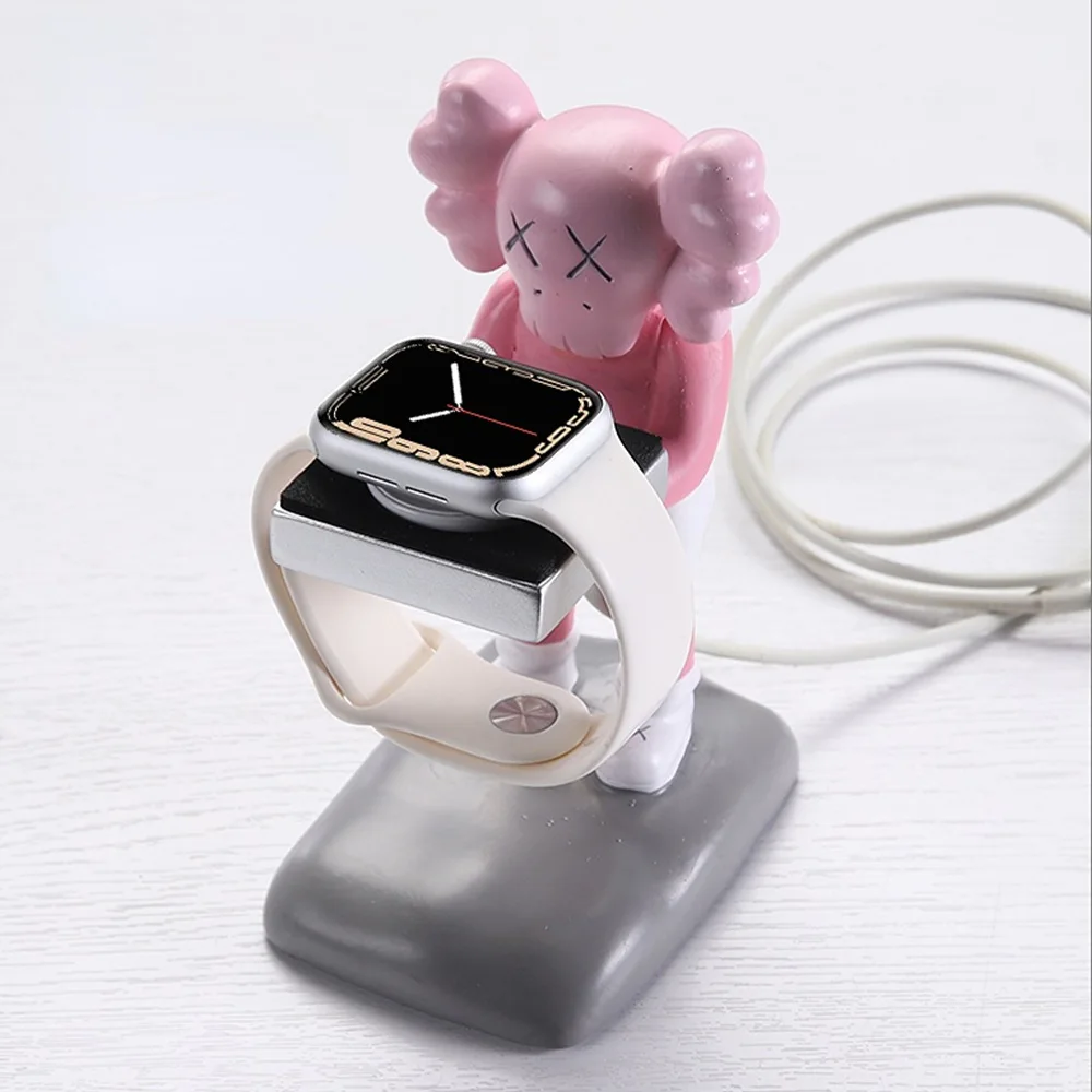 Cartoon Watch Charger Stand for Apple Watch 87654SE Creative Storage Bracket for iWatch 45mm 41mm 44mm 40mm 42 38mm Charger Base