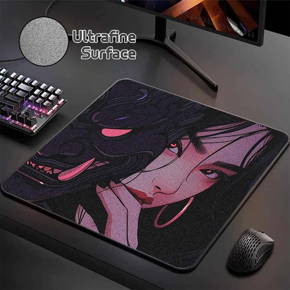 Ultrafine Surface Mouse Pad 400X450MM Gaming Mousepad Game Japanese Aniem Girl Mouse Mat Gamer Accessories Keyboard Pads Deskmat