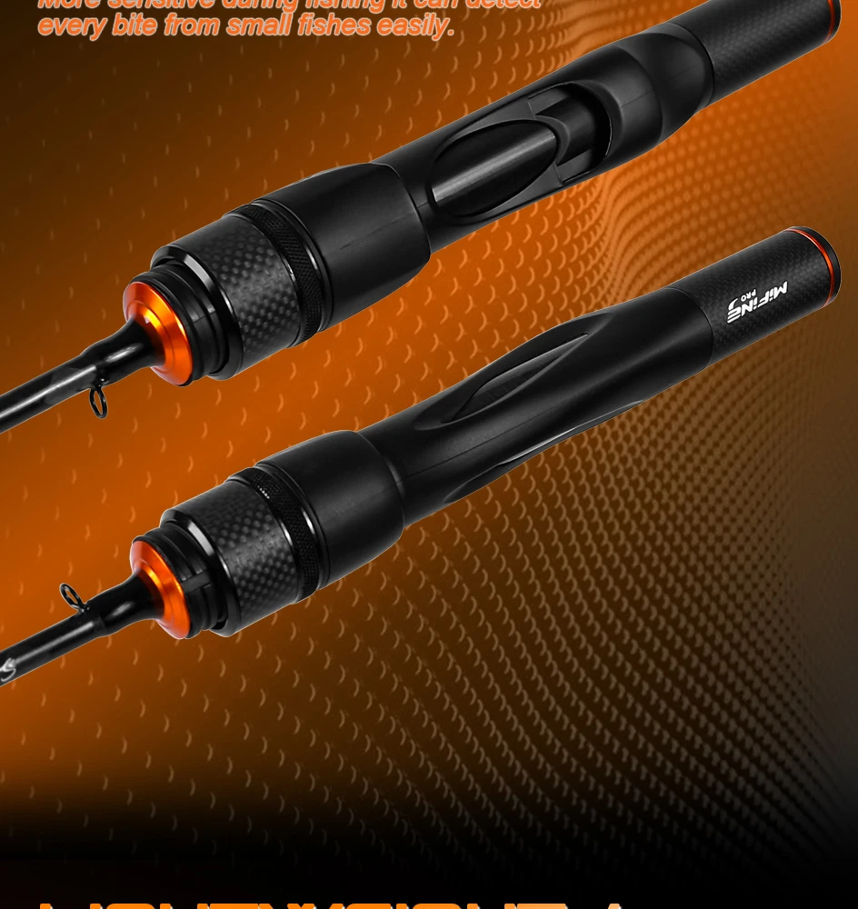 MIFINE ATTACKING Spinnrute Aji Rod 0-2g/0-3g 1,68m/1,80m XUL Schnelle Aktion Solid Tip Ultraleichte Angelruten für Makrele – Detail 7