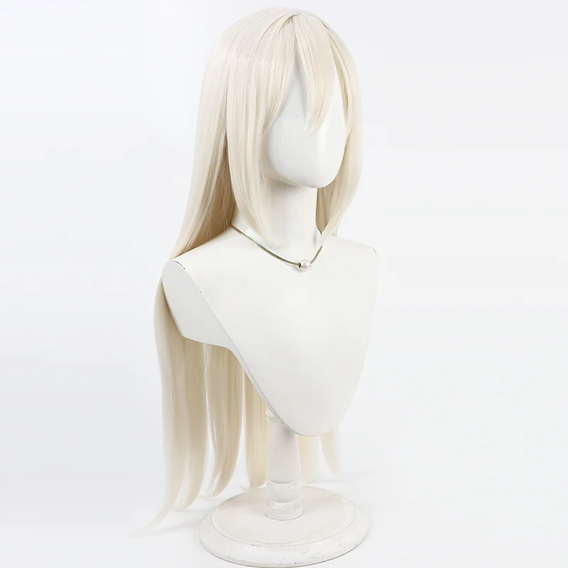 NIJISANJI Virtual YouTube Emma August Cosplay Perücke Halloween Party Prop Kunsthaar Hitzebeständige Faser + Perückenkappe