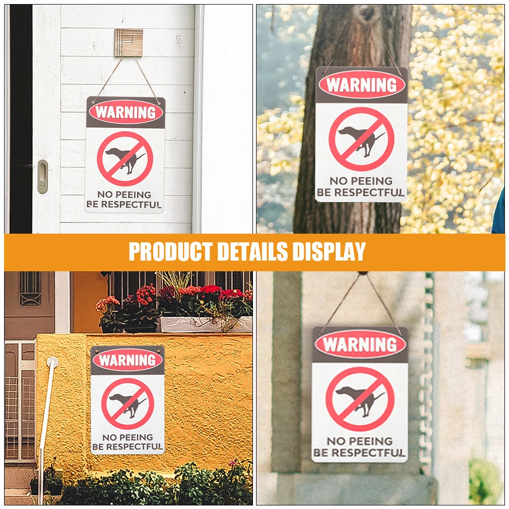 

Peeing Warning Yard Garden Decorative No Pooping Dog For Lawn Park Keep Dogs Out Yard Pick Up Dog Poop Sign Traffic Safety Sign