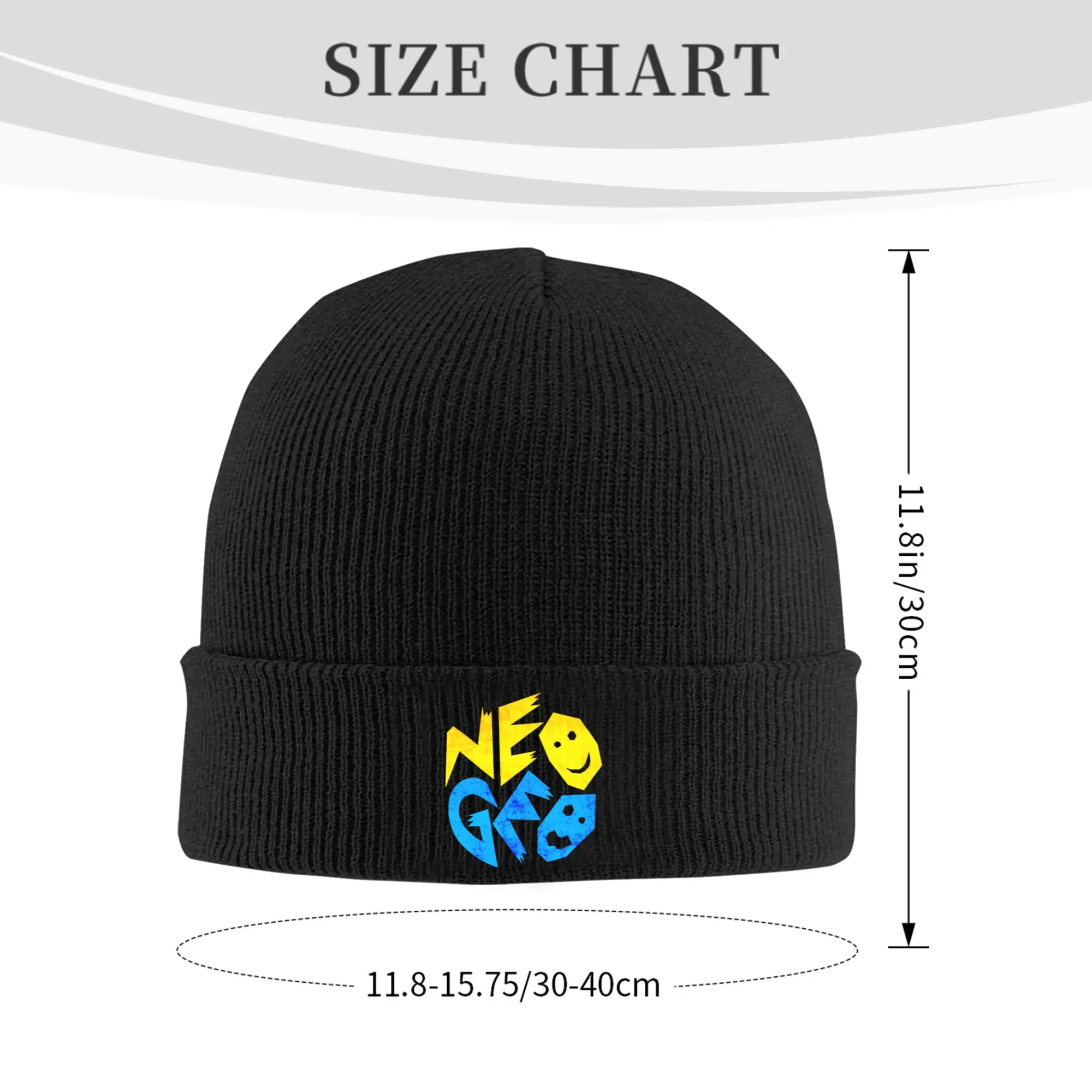 Custom NeoGeoes Game Bonnet Hats  Hip Hop Knitted Hat For Women Men Autumn Winter Warm Arcade Skullies Beanies Caps