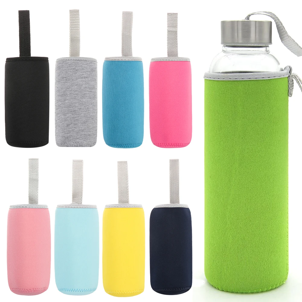 Sport Water Bottle Cover Neoprene Insulator Sleeve Bag Case Pouch  Portable Vacuum Cup Set Sport Camping Accessories