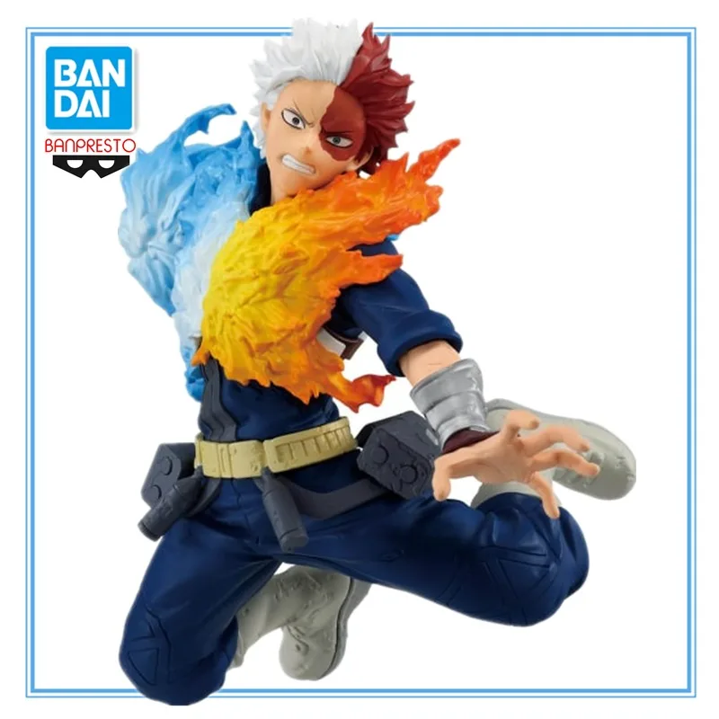 

В наличии оригинальный BANDAI BANPRESTO My Hero Academia Todoroki Shoto ПВХ 17 см аниме модель персонажа коллекция игрушки подарки