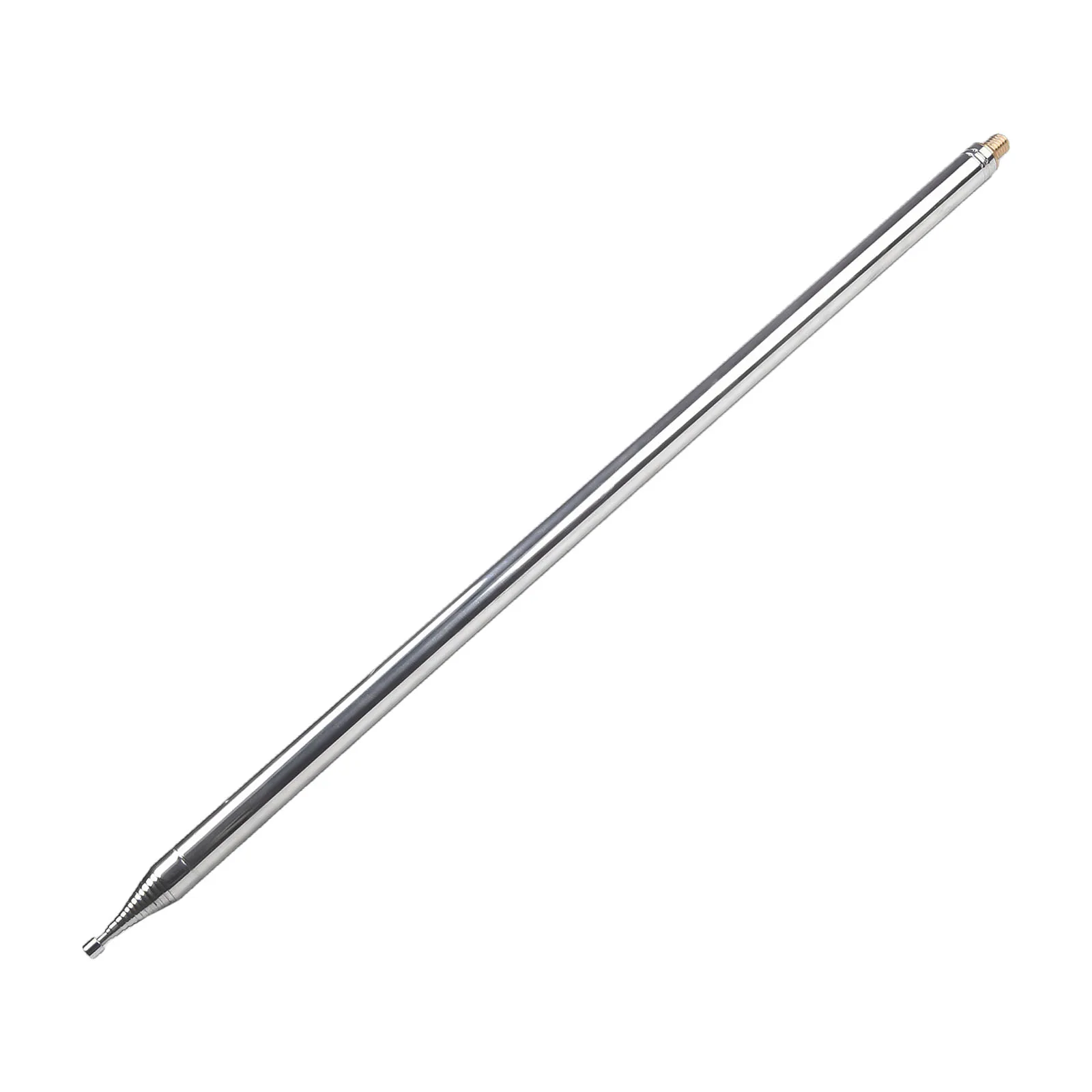 Telescopic Whip For Antenna 5.6 M/18.4 Ft 14-Section 201 Stainless Steel For M10 Male Thread For Ham Radio Shortwave GP/Yagi