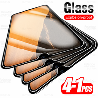 1-4Pcs Full Glue Tempered Glass For Ulefone Power Armor 19 19T 18 21 4G Screen Protector Film Ule Fone Armor19 T Armor18 Armor21