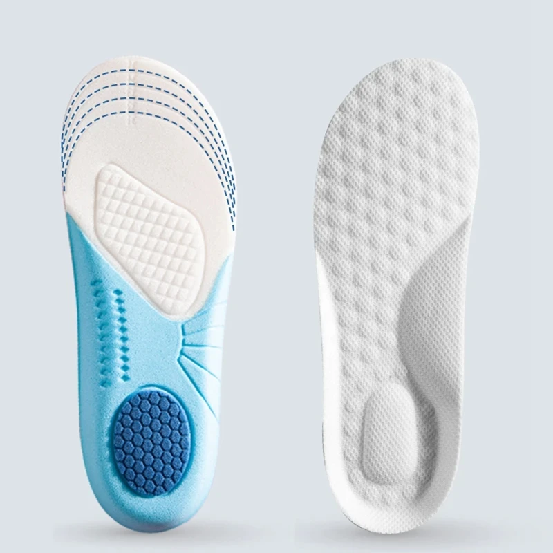 Children's elastic shock-absorbing insole is soft, comfortable, breathable, sweat wicking, and anti slip sports insole