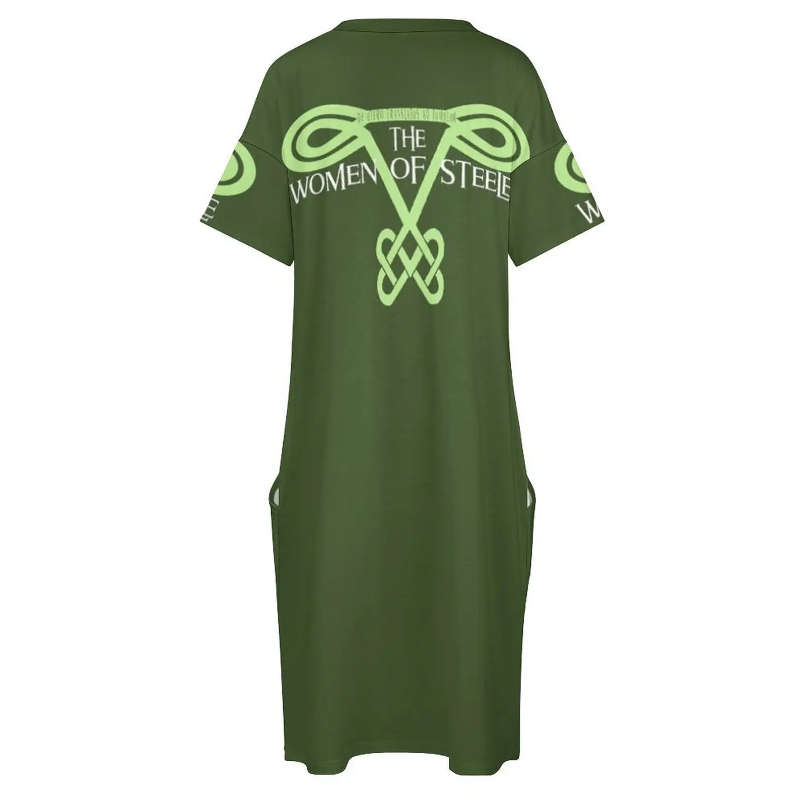 スティールの女性ルーズポケットドレス女性パーティードレス高級ドレスウエディングドレス