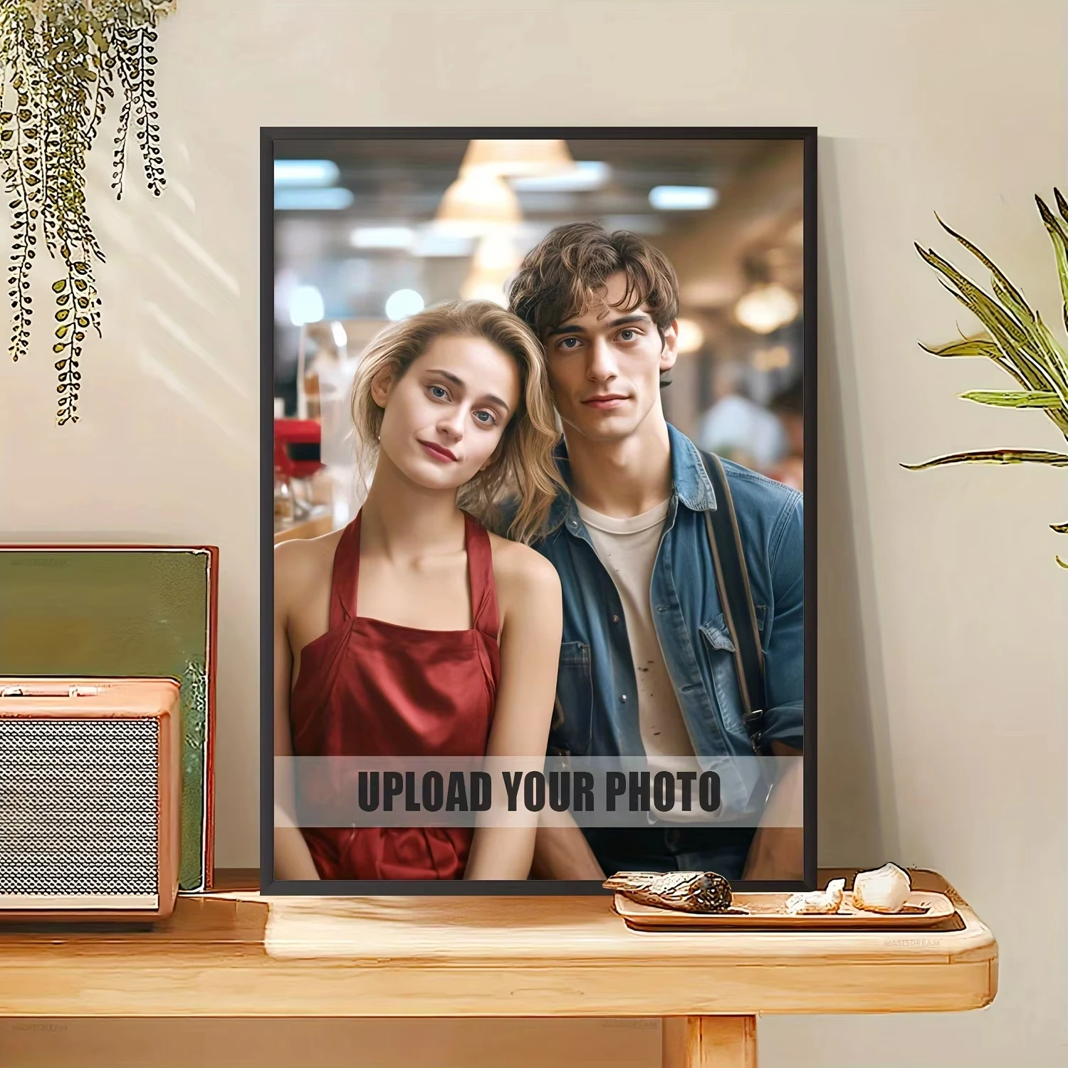 مخصص قماش يطبع صورة ملصق مخصص للحياة العائلية، الحيوانات الأليفة، أنيمي، أعياد الميلاد، حفلات الزفاف، المناظر الطبيعية، هدايا ديكور المنزل #2