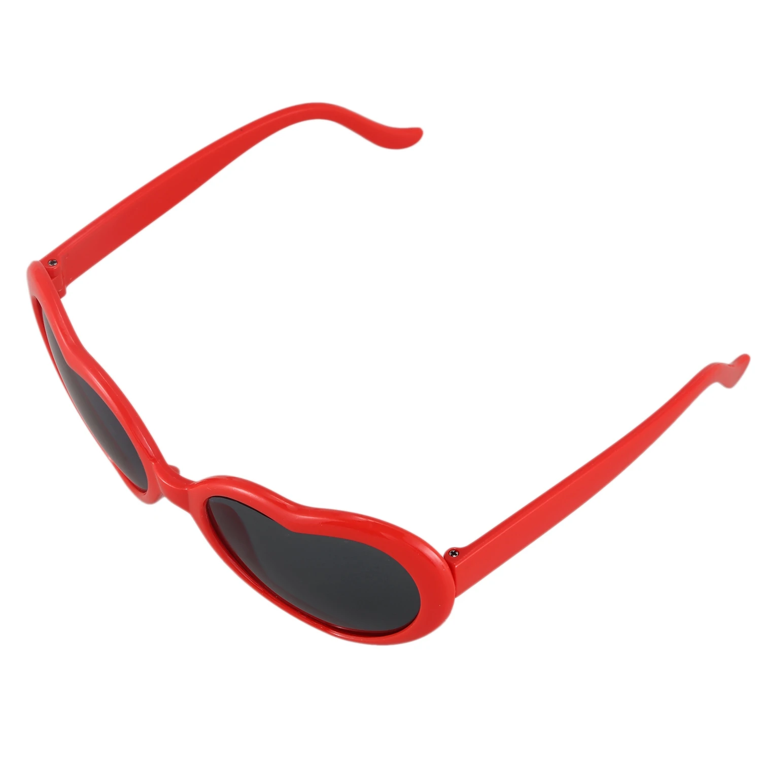 Fashion Cute Retro Love Heart Shape Sunglasses Party HOT - Red