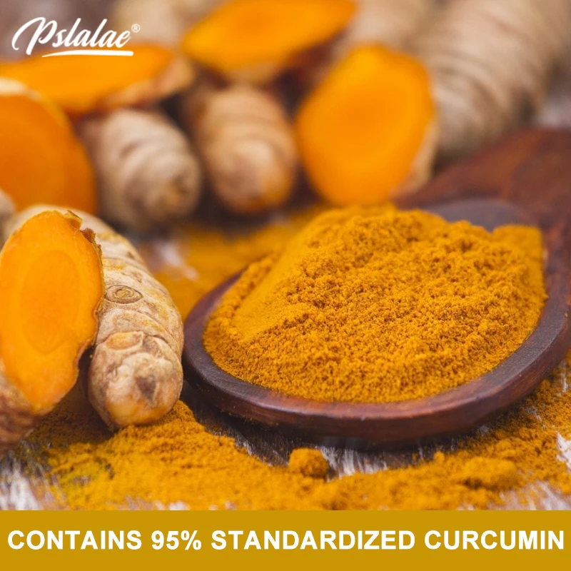 Curcumin Capsules Contain Piperine and Black Pepper Extract To Support Joint Health and Relieve Pain