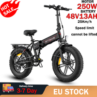 ENGWE EP-2 boost E bike 250W Motor 48V13AH Lithium Battery Foldable Electric Bicycle Adult 20*4.0 Fat Tire City Electric Bike