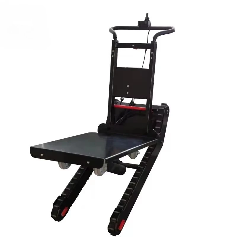 400KG Load Battery Powered Hand Truck Cart Stair Climbing Robot Factory Trolley