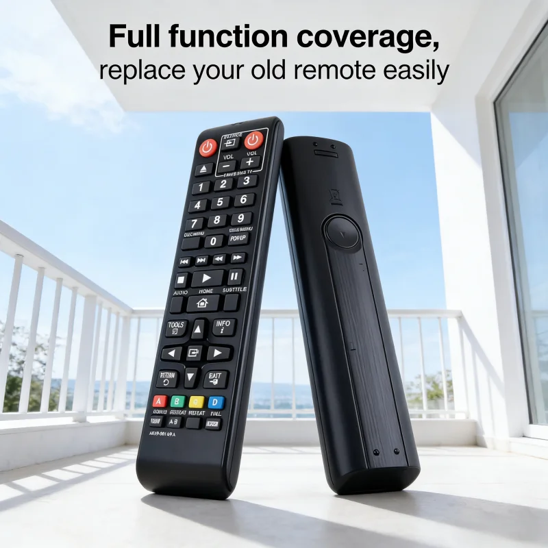 

BluRay DVD Player Remote AK59-00149A Replacement Compatible with BD-F5100 ZA BD-ES5300 BD-FM51 BD-H5100 Electronics Accessory