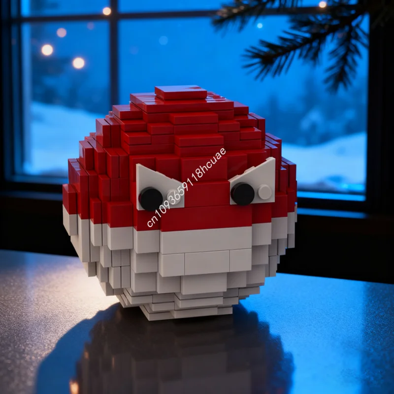 

303 шт. MOC Voltorb модель домашнего животного строительные блоки архитектура рождественские подарки сборка DIY образование кирпичные игрушки дети день рождения