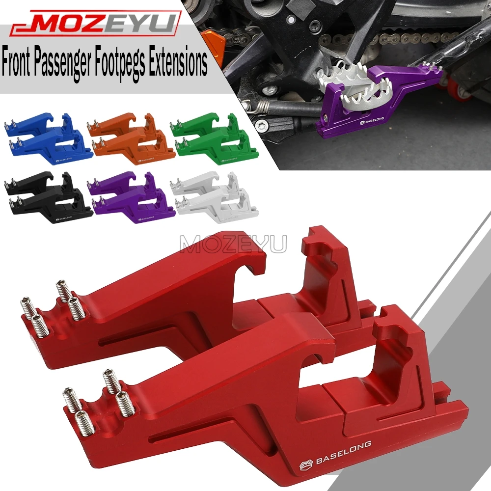 

Foot Pegs For Husqvarna FE 250 /FE 350 /FE 450 /FE 501 2017- 2026 2024 2025 Motorcycle Accessories Passenger Footpegs Extensions