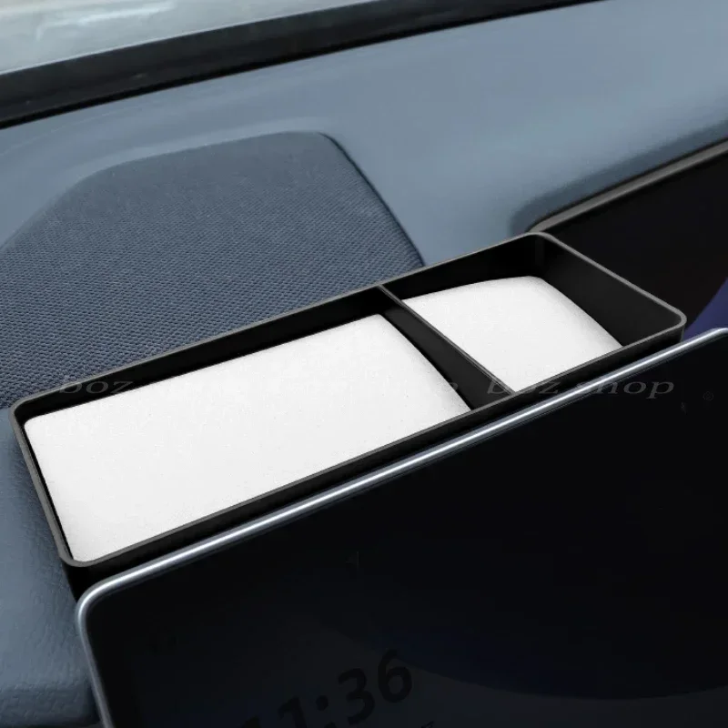 For Geely Galaxy L7 Screen Rear Storage Box Car Interior Central Control Storage ETC Modification Special Product Accessories