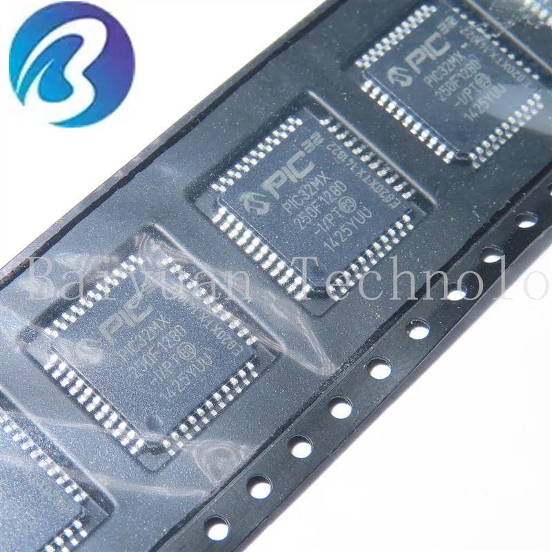 PIC32MX250F128DT-I/PT MIPS32® M4K™ PIC® 32MX Microcontroller IC 32-Bit Single-Core 40MHz 128KB (128K x 8) FLASH 44-TQFP (10x10)