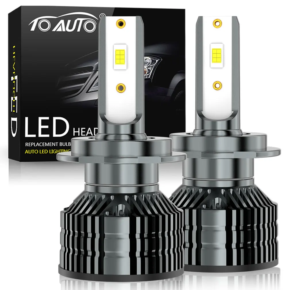 H1 H4 H7 LED H8 H11 9005 HB3 9006 HB4 9012 Hir2 Led Car Headlight Bulb Canbus Light Automobile Kit Auto Fog Lamp 12V 6000K