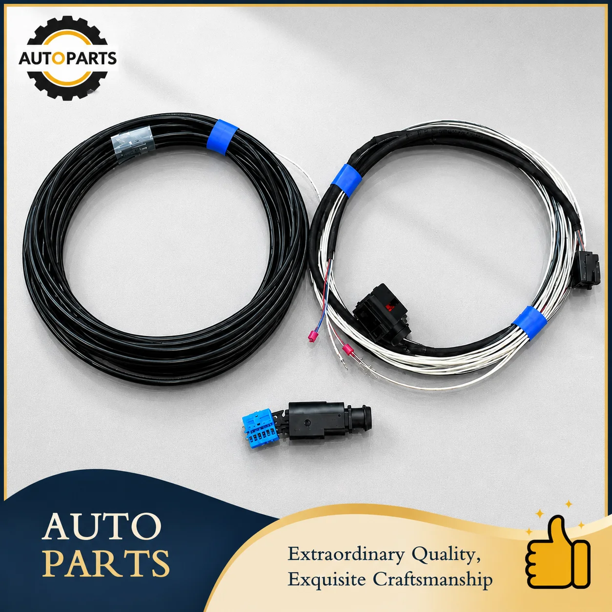 Static Trajectory Low Line Rear View Camera Harness Fit VW Golf 7 MK7 Passat B8 Arteon T-ROC Replacement Parts