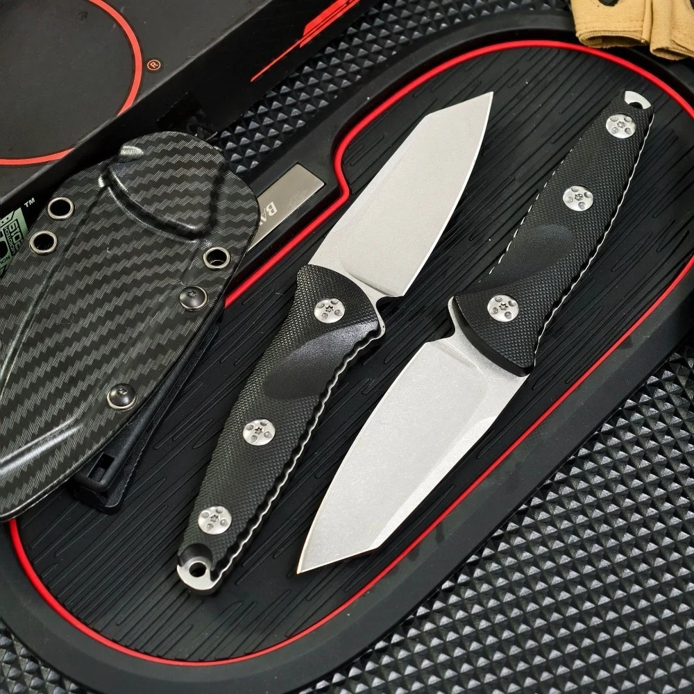 

93M Top Quality Fixed Blade Knife Neck Knife Exquisite Straight Knife with Sheath New Jungle Knives for Hiking Cutting Food