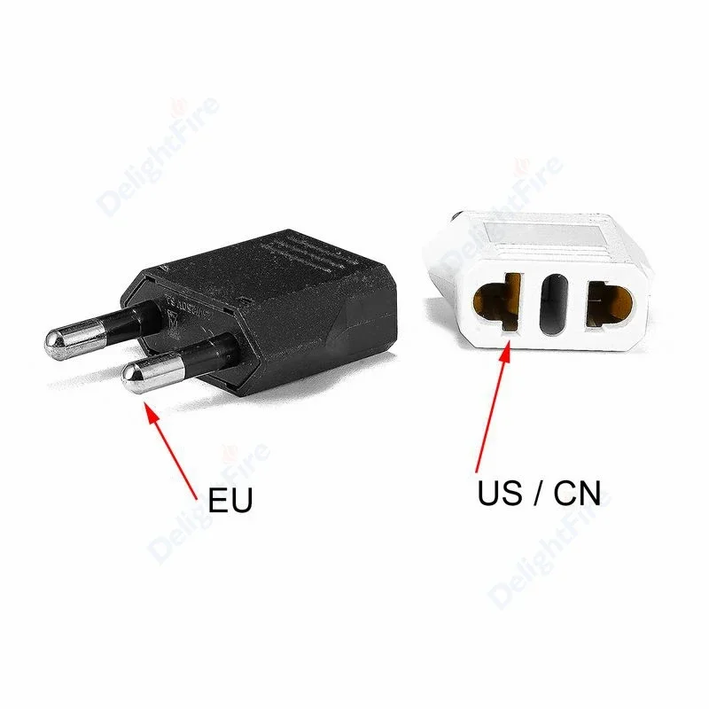 Adapter wtyczki EU nas do UE adaptery podróży KR Electrical Adapter MX CA do konwerter zasilania ue wtyczka Euro gniazdo elektryczne gniazdo