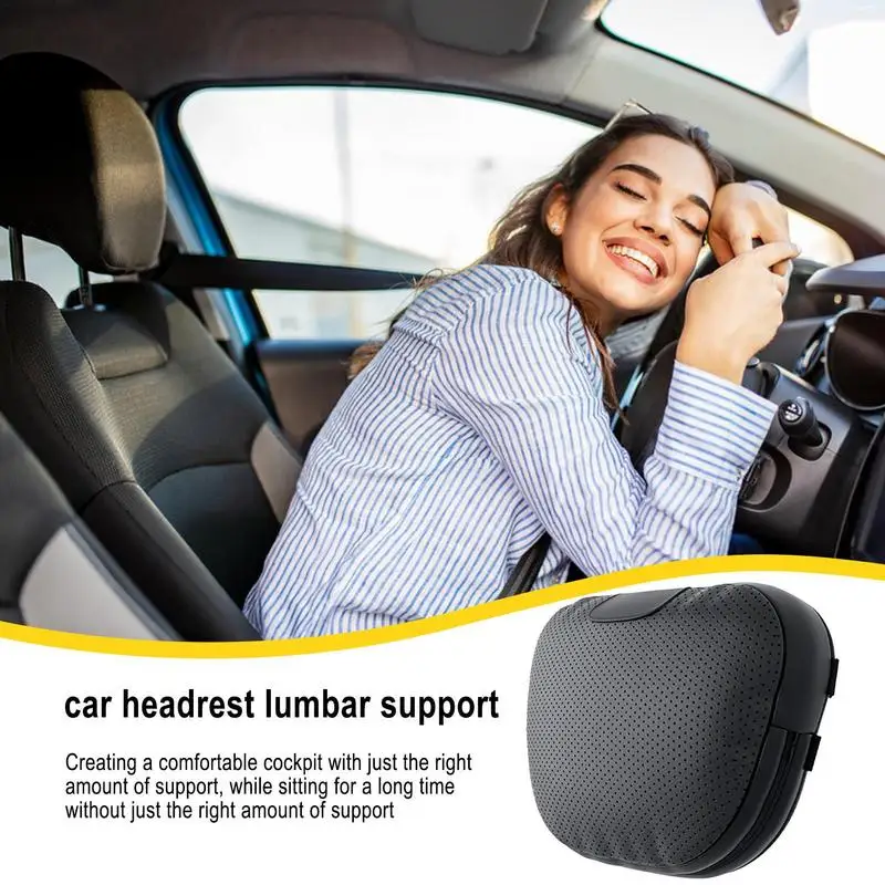 Lumbar Support Pillow For Car Lumbar Support Neck Pillow Seat Cushion Neck Pillow Head Rest Neck Cushion Car Headrest Back