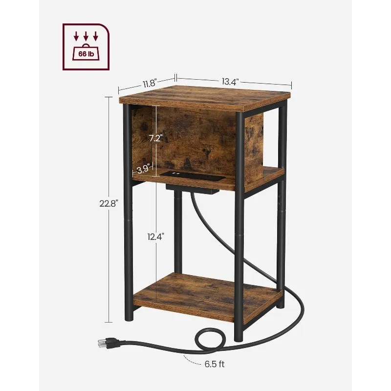 Americano moderno simples lado alguns sala de estar sofá quadrado armário lateral ferro forjado casa quarto mesa cabeceira canto