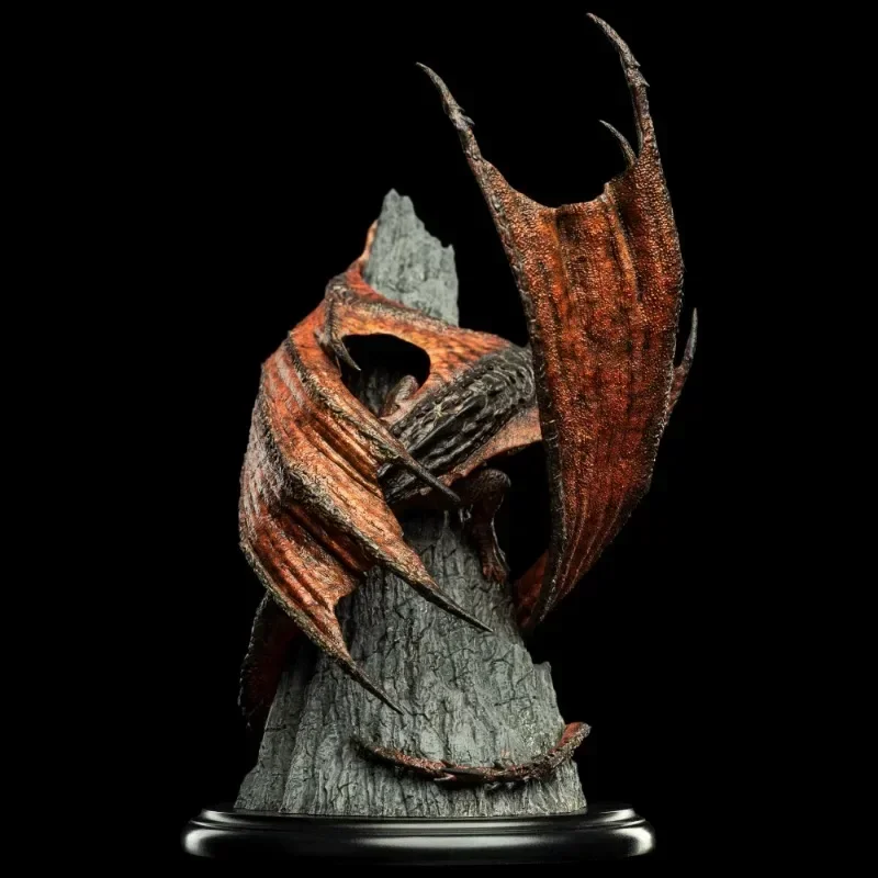 Original Hobbit Series Peripheral Anime Figure 1/10 Smaug Dragon Handmade Statue Model Toy Collection Free shipping