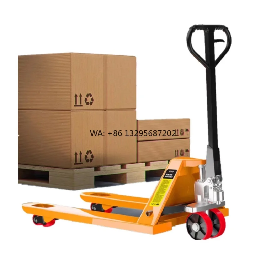 

Electric Pallet Jack Warehouse Hand Pallet Truck Material Handling Tool Cargo Loader