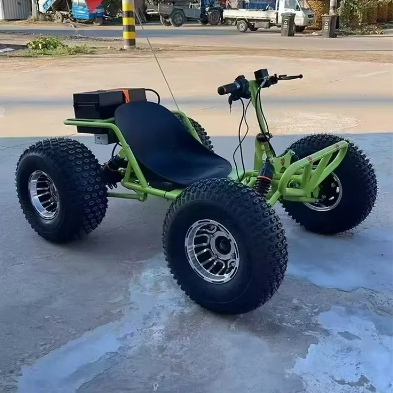 SXLL كارت كهربائي جديد عالي الطاقة 1000 وات 48 فولت 20 أمبير محرك نحاسي ببطارية حمضية مناسب للكبار في أماكن الترفيه #4