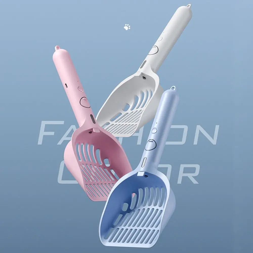 

Two-speed Spray Smart Spray Cat Litter Scoop Sifting Aromatherapy Cats Toilet Cleaning Shovel Dustproof ABS Pet Litter Shovel
