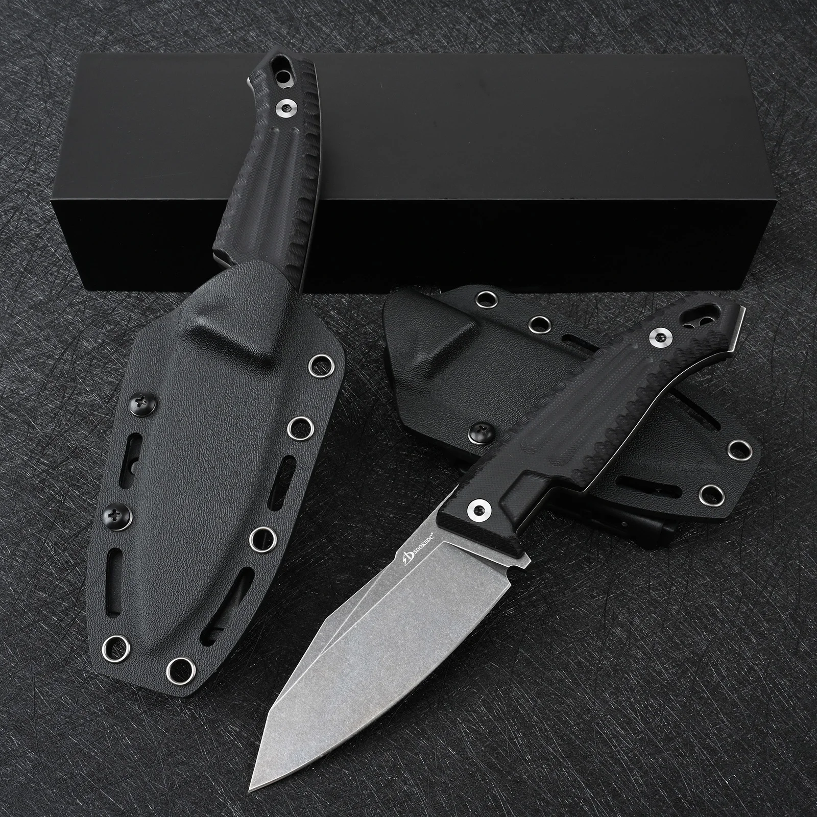 

SDOKEDC Heavy Duty EDC Multitool DC53 Steel G10 Handle Portable Outdoor Camping Hiking Hand Tool with Durable Sheath