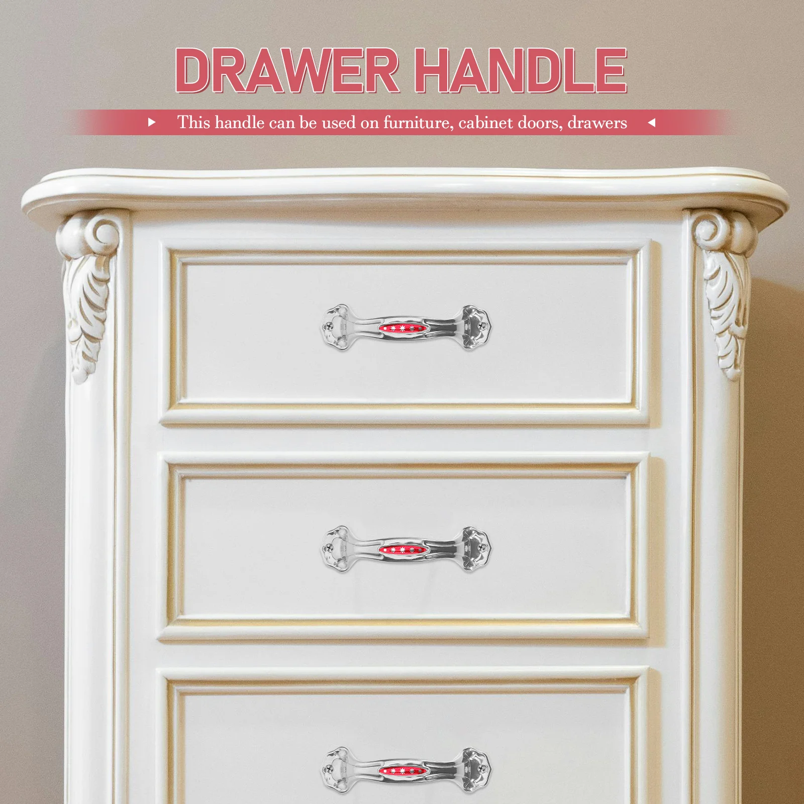 

10Pcs Stainless Steel Chest Handles Heavy Duty Metal Wardrobe Pull Handles Industrial Cabinet Pull Hardware Chest Handle