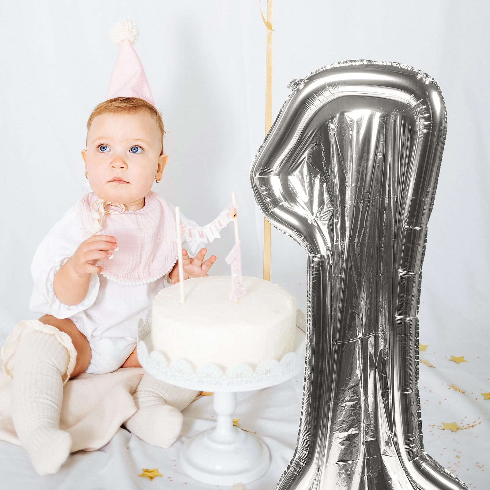 

s Number Balloon Frame Decorative Aluminum Foil Shaped Birthday Party Decoration Special Size Fits Walls Windows Doors New Year