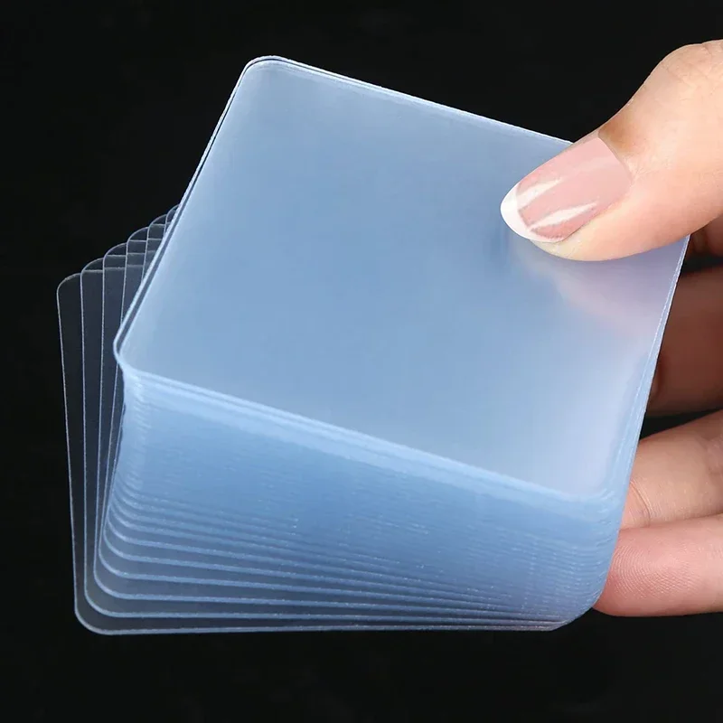 

10/20pcs Double Sided Adhesive Tape Nano Gel Pads Super Strong Heavy Duty Sticky Patch Walls Hanging Mounting Tape 5/6/8/5x3cm