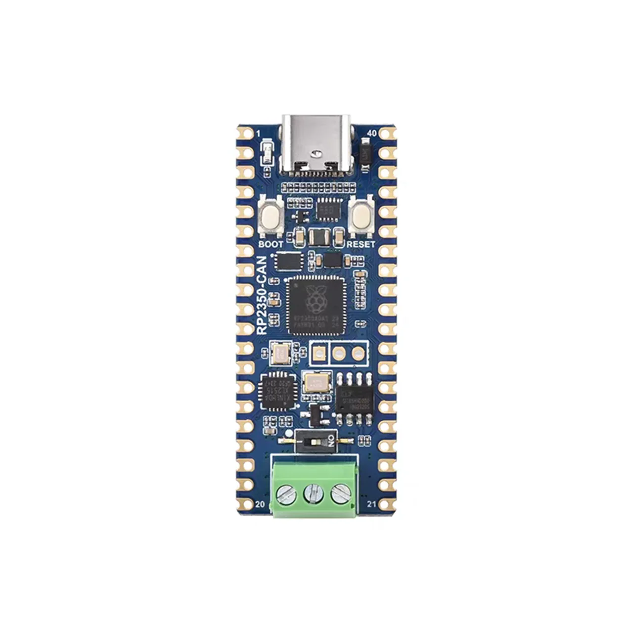 Raspberry Pi RP2350 CAN development board XL2515 CAN bus communication dual architecture microcontroller motherboard