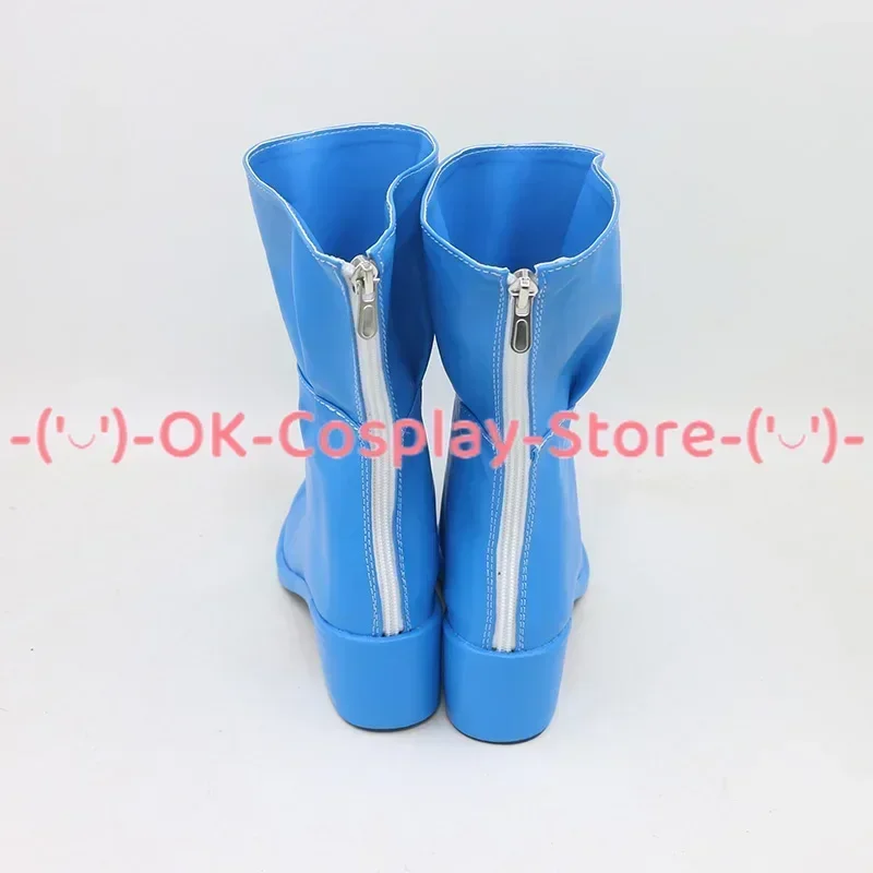 [Customized Size] Cardcaptor Sakura Sakura Kinomoto Cosplay Shoes Anime Roleplay Costume Prop Halloween Party Boots PU Leather